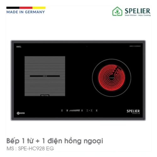 Bếp từ kết hợp hồng ngoại Spelier SPE HC 928EG lắp âm 5 Hình ảnh bếp từ kết hợp hồng ngoại Spelier SPE HC 928EG lắp âm