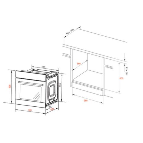 Lò nướng âm tủ Spelier SPB 73 EU (1)