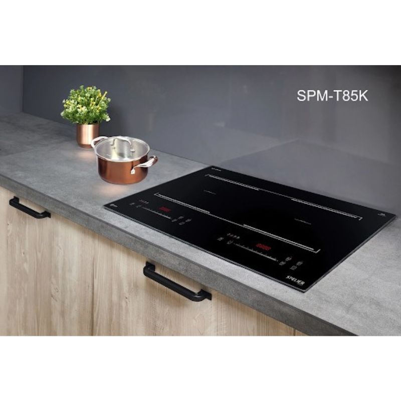 Bếp từ đôi Spelier SPM T85K lắp âm 4 Hình ảnh bếp từ đôi Spelier SPM T85K lắp âm