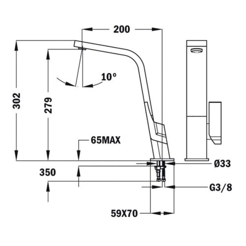 Vòi rửa chén Teka IC 915 33915020N 4 kich thuoc voi rua chen teka ic 915 33915020n