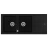 Chậu đá nhân tạo TEKA STONE 80 B-TG 2B 1D BLACK 115400011 1 Chậu đá nhân tạo TEKA STONE 80 B-TG 2B 1D BLACK 115400011