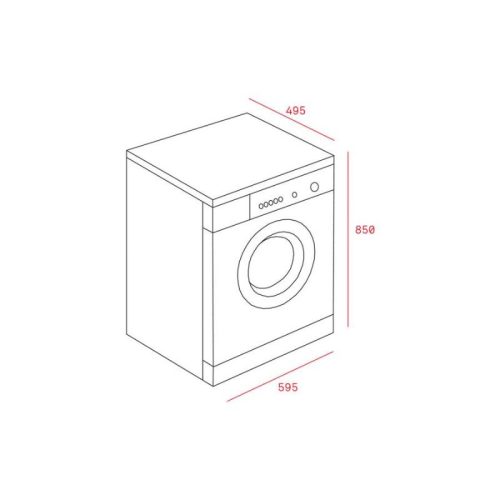 Máy giặt Teka TK4 1270 40874221 4 kich thuoc may giat teka tk4 1270 40874221