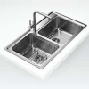 Chậu rửa Teka STAGE 2B S/STEEL 2 3395 chau rua bat teka stage 2b