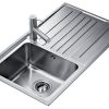 Chậu rửa Teka STAGE 45 1B 1D S/STEEL 2 3396 chau rua bat teka teka stage 45 1b 1d steel