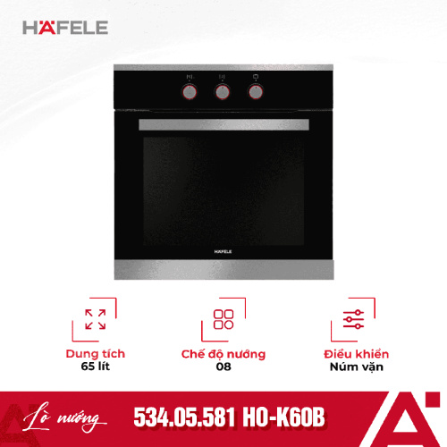 Lò nướng âm tủ Hafele HO-K60B 534.05.581