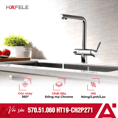 Vòi rửa chén Hafele Steres 570.51.060
