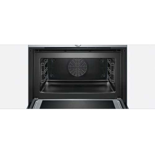 Bên trong lò nướng kết hợp vi sóng Bosch CMG633BS1