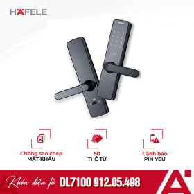 Khóa cửa điện tử Hafele DL7100 912.05.498