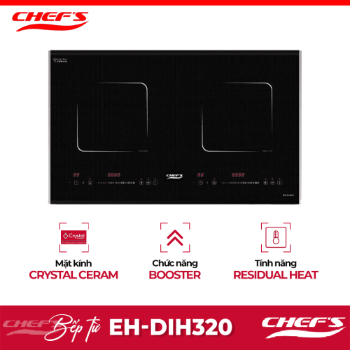 Bếp từ đôi Chefs EH-DIH320