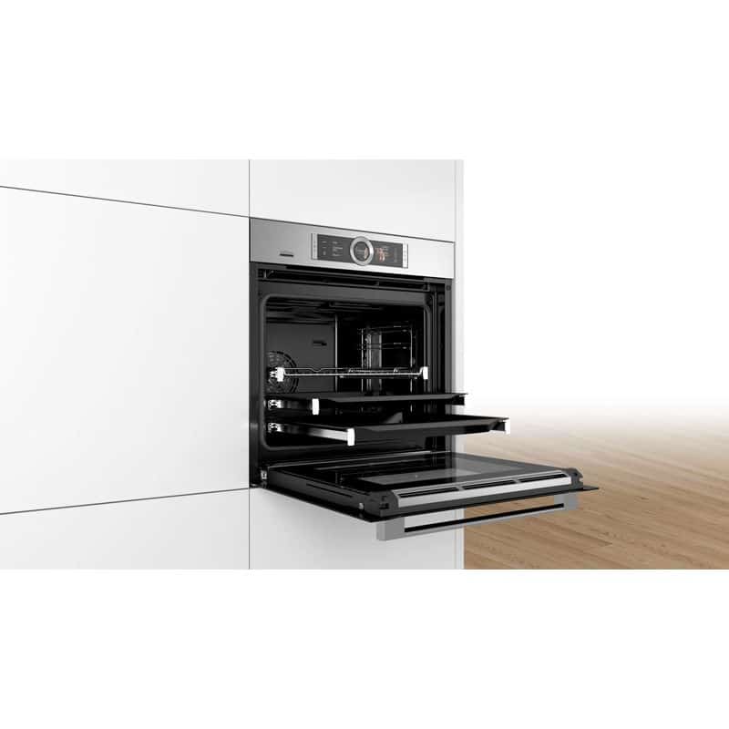 Lắp đặt lò nướng kết hợp hấp Bosch HSG636XS6 Lắp đặt lò nướng kết hợp hấp Bosch HSG636XS6