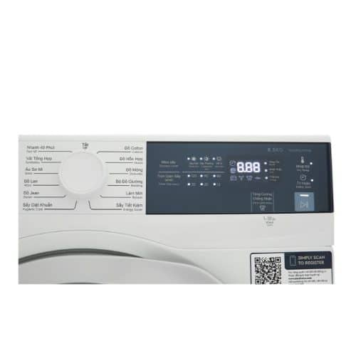 Máy sấy thông hơi Electrolux EDV854J3WB 4 bảng điều khiển củ máy sấy thông hơi Electrolux EDV854J3WB