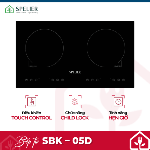 Bếp Từ đôi Spelier SBK - 05D