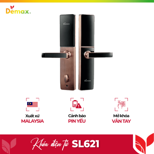 Khóa cửa điện tử Demax SL621