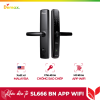 Khóa cửa điện tử Demax SL666 BN - APP WIFI 2 sl666 bn app wifi optimized