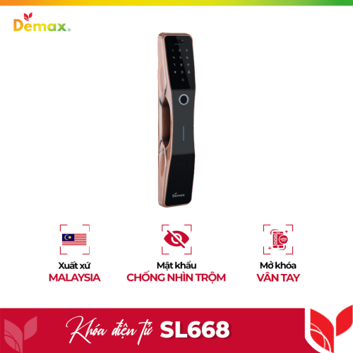 Khóa cửa điện tử Demax SL668