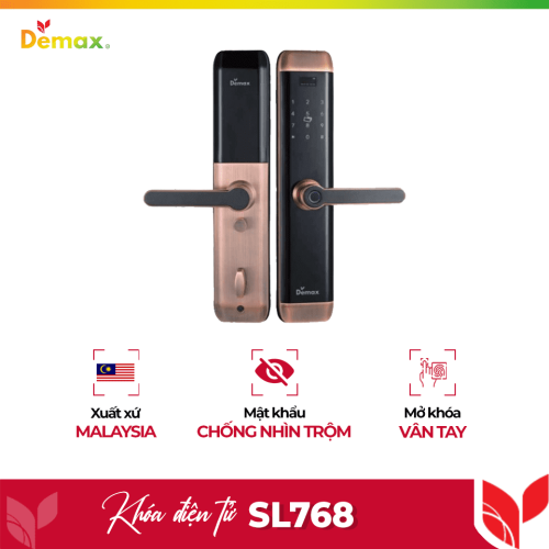 Khóa cửa điện tử Demax SL768