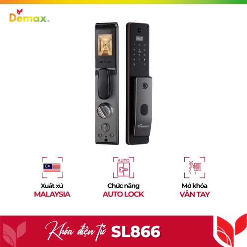 Khóa cửa điện tử Demax SL866