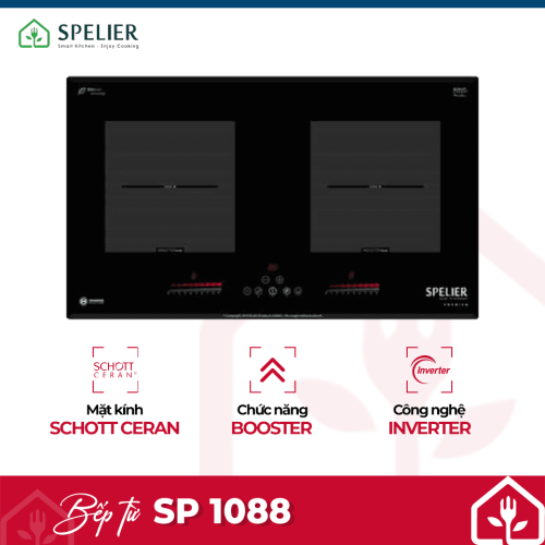 BẾP TỪ ĐÔI SPELIER SP 1088