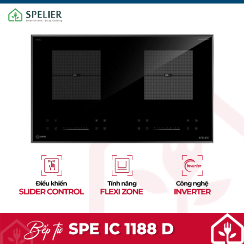 Bếp từ đôi Spelier SPE IC 1188 D