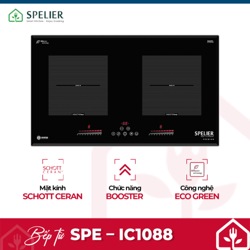 BẾP TỪ ĐÔI  SPELIER SPE – IC1088