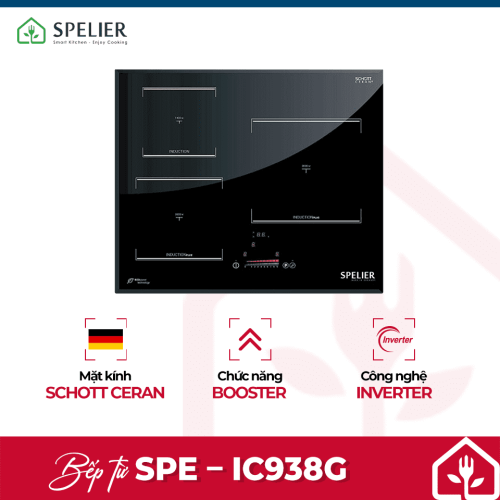 Bếp Từ 3 Spelier SPE - IC938G