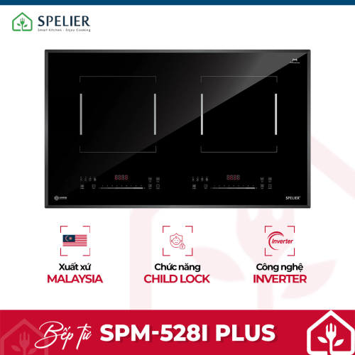 Bếp Từ Đôi Spelier SPM-528I Plus