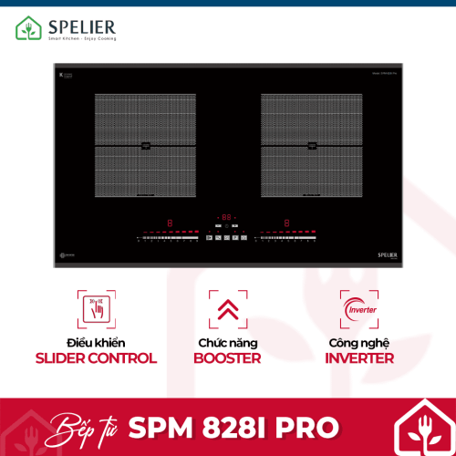 BẾP TỪ ĐÔI SPM 828I PRO