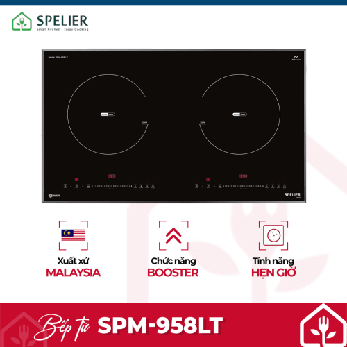 Bếp Từ Đôi Spelier SPM-958LT