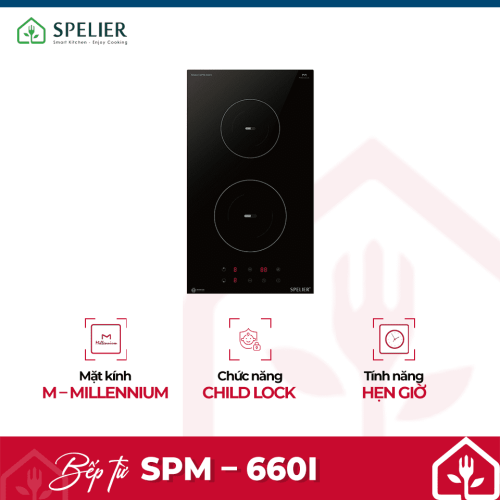 Bếp Từ Đôi Spelier SPM - 660I