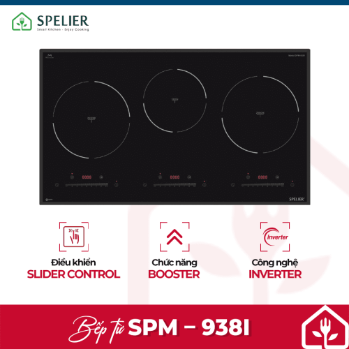 Bếp Từ Ba Spelier SPM – 938I
