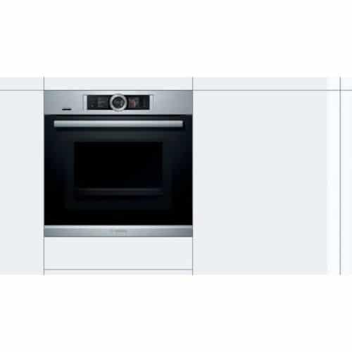 Lò nướng kết hợp vi sóng, hấp BOSCH HNG6764S6 Serie 8 3 Thiết kế lò nướng kết hợp vi sóng, hấp BOSCH HNG6764S6 Serie 8