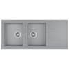 Chậu đá Teka STONE 80 B-TG 2B 1D Grey 1 Chậu đá Teka STONE 80 B-TG 2B 1D Grey