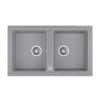 Chậu đá Teka STONE 90 B-TG 2B Grey 2 Chậu đá Teka STONE 90 B-TG 2B Grey