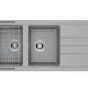 Chậu rửa bát Konox Granite Sink Phoenix 1160 – Grey 1 chau rua bat da konox phoenix 1160 grey