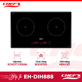 Bếp từ đôi Chefs EH-DIH888