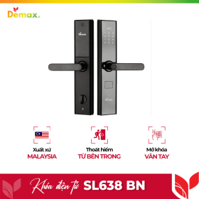 Khóa cửa thông minh Demax SL638 BN