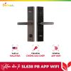 Khóa cửa điện tử Demax SL638 PB - APP WIFI 1 sl638 pb app wifi optimized