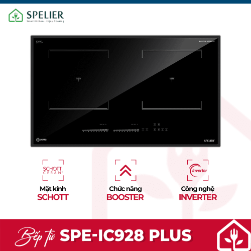 Bếp từ 2 vùng nấu Spelier SPE IC 928 Plus