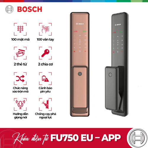 Khóa cửa điện tử Bosch FU750 EU - APP