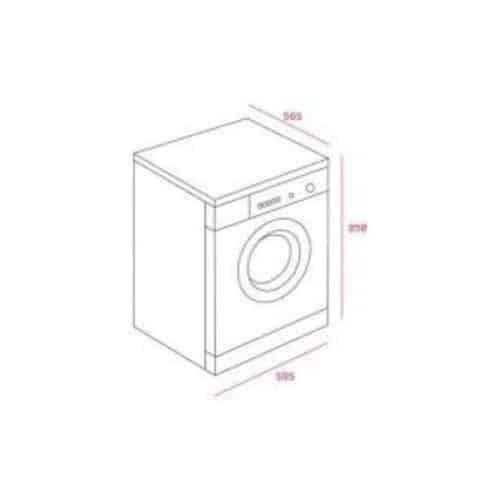 Máy giặt sấy TEKA TKD 1610 WD 4 Kích thước của Máy giặt sấy TEKA TKD 1610 WD