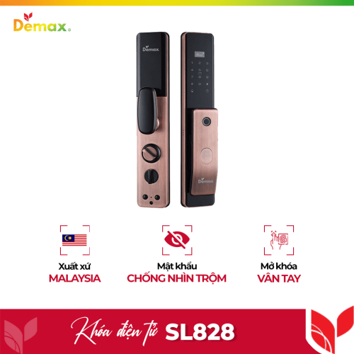 Khóa cửa điện tử Demax SL828