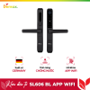 Khóa cửa điện tử chống nước Demax SL606 BL App Wifi 2 sl606 bl app wifi optimized