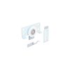 Bộ phụ kiện cửa trượt 3 cánh 40kg Hafele 494.00.116 1 Bộ phụ kiện cửa trượt 3 cánh 40kg Hafele 494.00.116