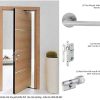 Tay nắm gạt có nắp che cửa phòng Hafele 903.99.991 2 903 99 991