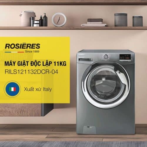 Máy giặt Rosieres 11kg RILS121132DCR-04 5 Xuất xứ Máy giặt Rosieres 11kg RILS121132DCR-04