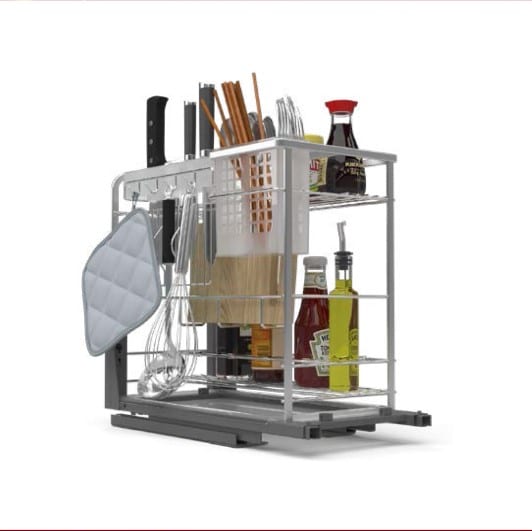 Bộ rổ dao thớt, chai lọ Sonata Hafele 549.20.015 Inox 304 Bộ rổ dao thớt, chai lọ Sonata Hafele 549.20.015 Inox 304