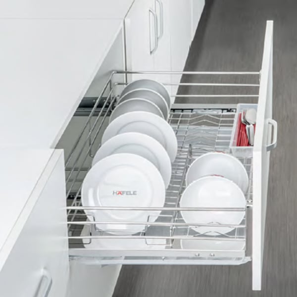 Bộ rổ kéo đựng chén đĩa gắn cánh rộng 800 Verona Hafele 549.03.155 Bộ rổ kéo đựng chén đĩa gắn cánh rộng 800 Verona Hafele 549.03.155