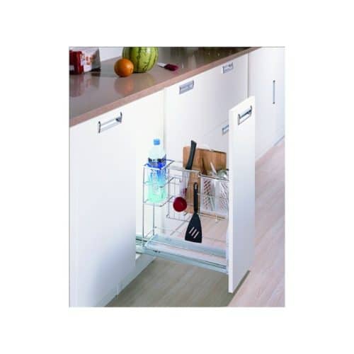 Giá dao thớt chai lọ inox 201, nan tròn Faster MF300S