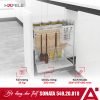 Bộ rổ dao thớt chai lọ Hafele Kosmo Sonata 549.20.018 1 kosmo sonata 549 optimized.20.018
