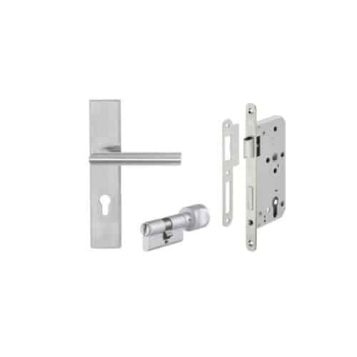 Tay nắm gạt đế dài C/C 72mm Hafele 903.99.303 4 Tay nắm gạt đế dài C/C 72mm Hafele 903.99.303